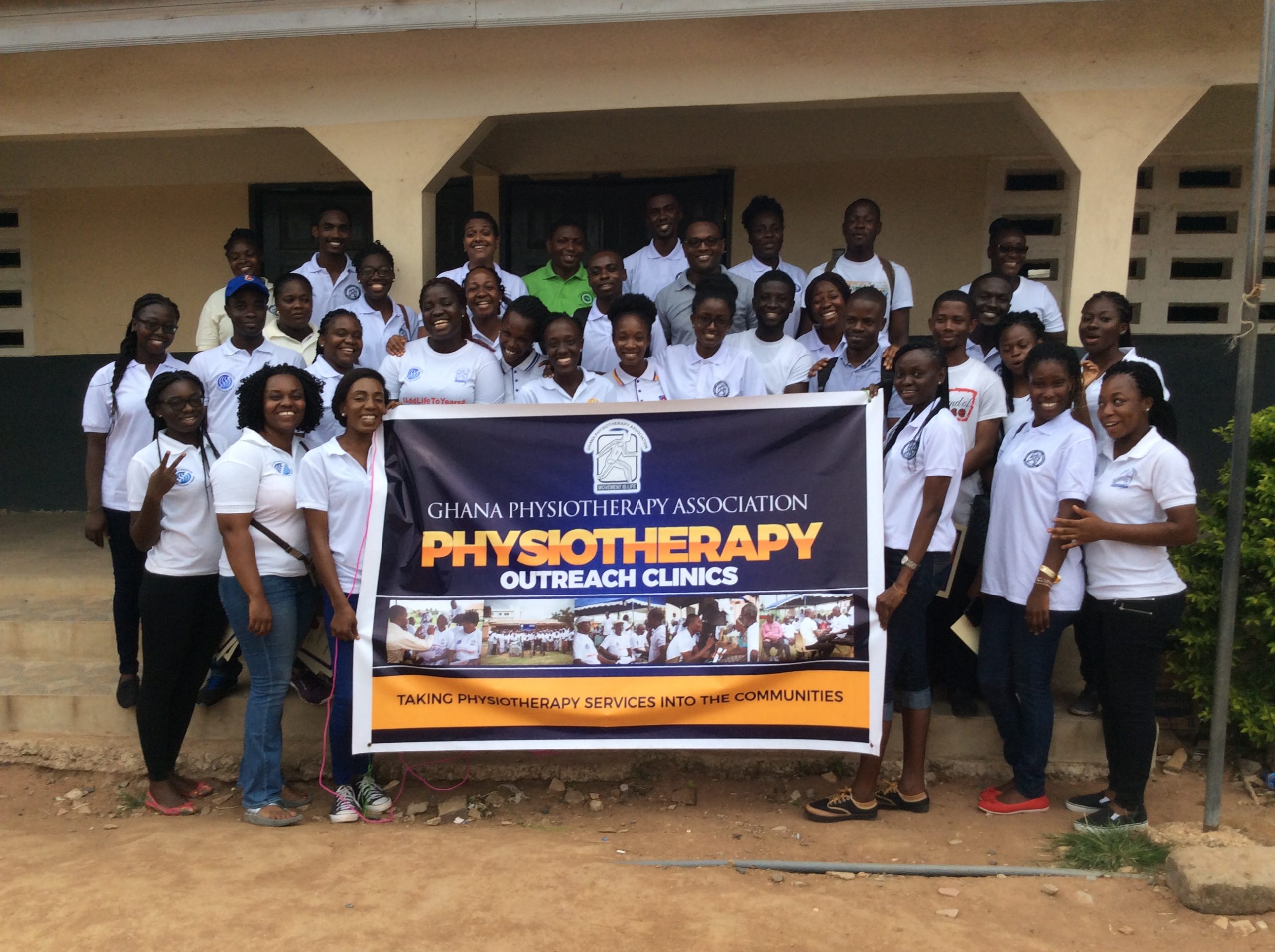 GHANA PHYSIOTHERAPY ASSOCIATION OUTREACH CLINIC HELD AT OTINIBI — 22nd July, 2017